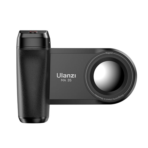 Tay cầm chụp hình cho điện thoại Ulanzi MA35 kết nối Magsafe cùng nút remote bluetooth đi kèm