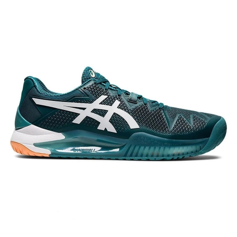 Giày Tennis Asics Gel-Resolution 8 Velvet Pine/White (1041A079-300)