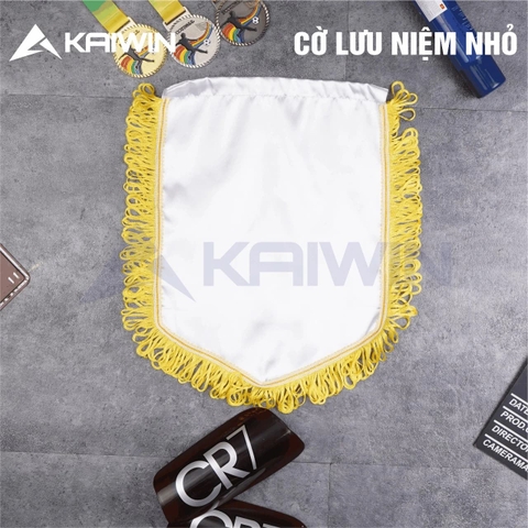 Cờ Lưu Niệm Kaiwin - Tổ Chức Sự Kiện / Size Nhỏ - Màu Trắng | PVN3279