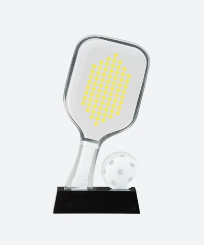 Cúp Pickleball Kaiwin - Cúp Pha Lê 01A - 24cm - Màu Vàng | PVN7924