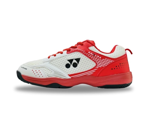 Giày Cầu Lông Yonex Mach (White/Ruby Red) | Hàng Chính Hãng