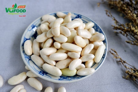 Hạt đậu trắng tươi 200g