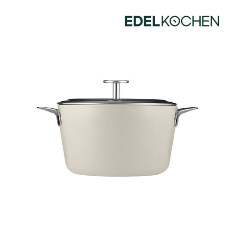 Nồi Vola Edelkochen 5 lớp inox 316 màu Trắng Ivory - Size 20cm