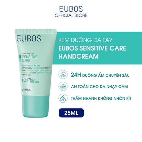 Kem dưỡng da tay cho da nhạy cảm EUBOS SENSITIVE HAND REPAIR & CARE