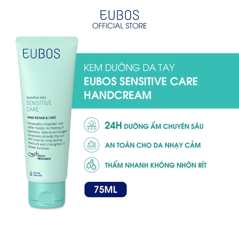 Kem dưỡng da tay cho da nhạy cảm EUBOS SENSITIVE HAND REPAIR & CARE