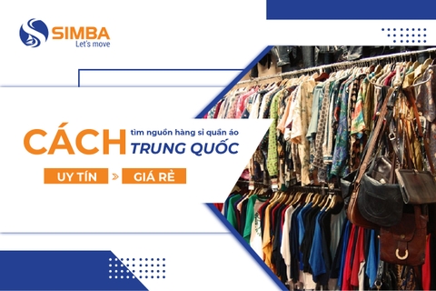 Cách tìm nguồn sỉ quần áo Trung Quốc uy tín, giá rẻ