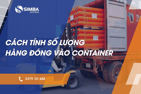 Hướng dẫn cách tính số lượng hàng đóng vào container