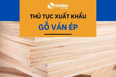 Thủ tục xuất khẩu gỗ ván ép chi tiết