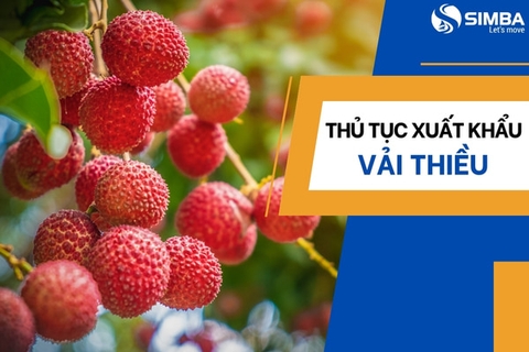 Thủ tục xuất khẩu vải thiều chi tiết theo quy định hiện nay