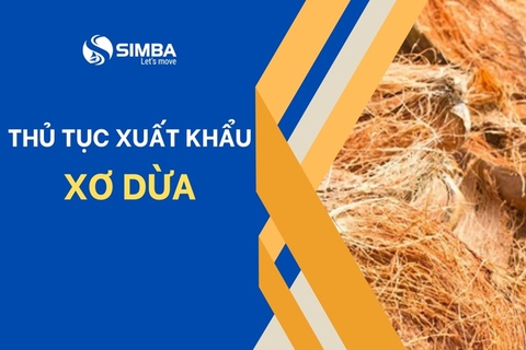 Thủ tục xuất khẩu xơ dừa chi tiết