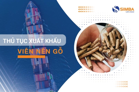 Thủ tục xuất khẩu viên nén gỗ