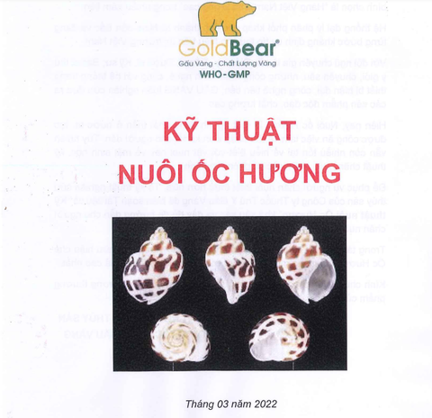 TÀI LIỆU KỸ THUẬT NUÔI ỐC HƯƠNG