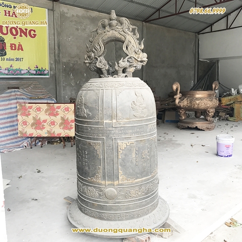 Chuông Đúc Bằng Đồng Đỏ Nặng 800kg