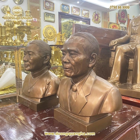 Tượng Truyền Thần bán thân cao 42cm