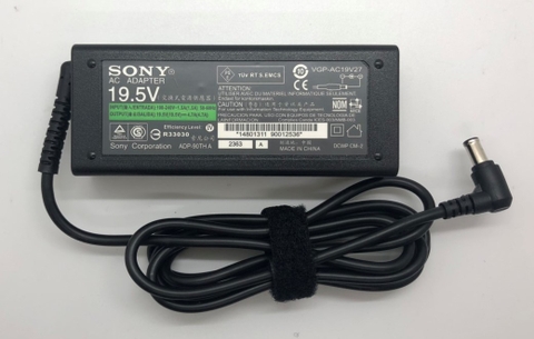 Sạc Laptop Sony Vaio - Chân Kim To - 19.5V-4.7A - 90W - ZIN