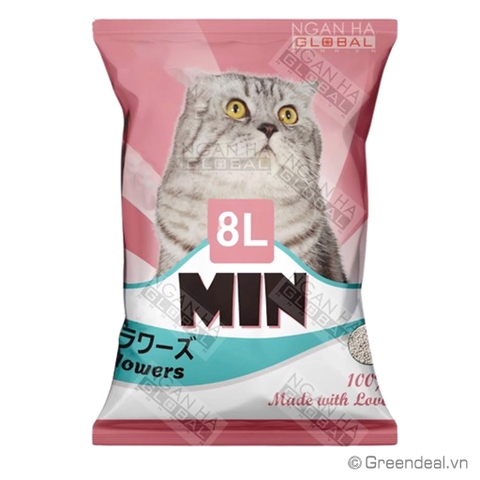 MIN - Bentonite Cat Litter (Flowers)