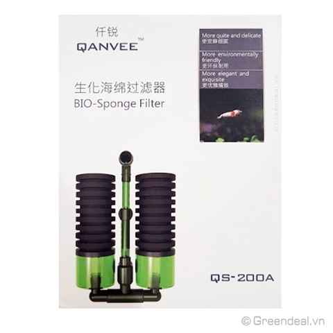 QANVEE - Bio Sponge Filter (QS-200A)