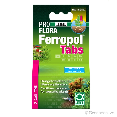 JBL ProFlora - Ferropol Tabs