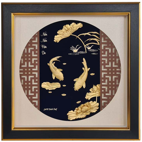 Ý nghĩa của tranh mạ vàng