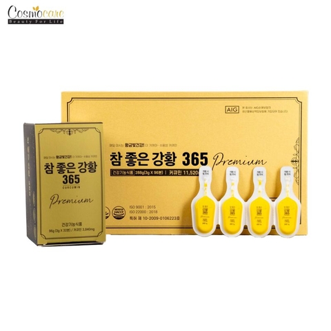 Tinh nghệ Nano 365 Curcumin Gold Hàn Quốc 96 tép