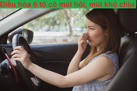 Điều hòa ô tô có mùi hôi, mùi khó chịu: Nguyên nhân và cách khắc phục