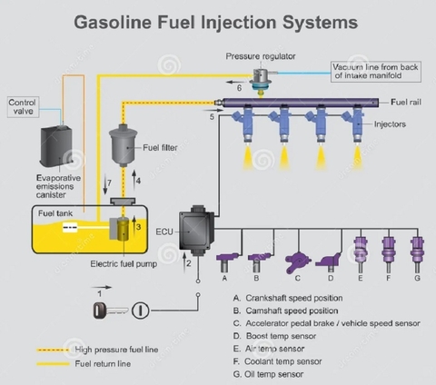Fuel system engine