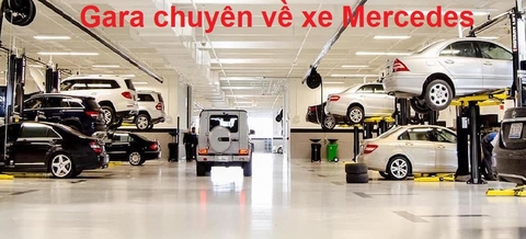 Gara chuyên về xe Mercedes