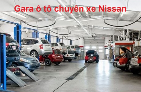 Gara ô tô chuyên xe Nissan
