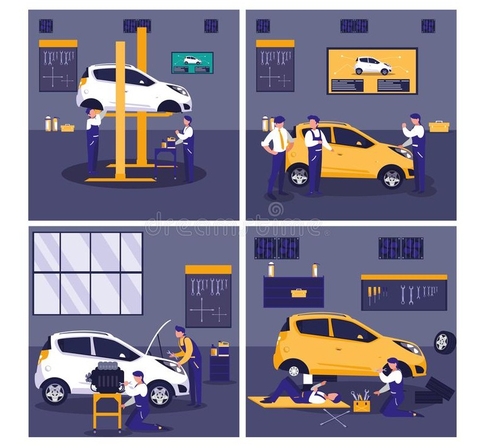 BẢO DƯỠNG THÂN VỎ XE Ô TÔ