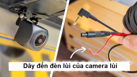 Hướng dẫn cách thay camera lùi xe ô tô