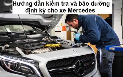 Hướng dẫn kiểm tra và bảo dưỡng định kỳ cho xe Mercedes