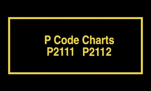 Mã lỗi P2111 code Mã lỗi P2112 code - Hệ thống điều khiển bộ chấp hành bướm ga