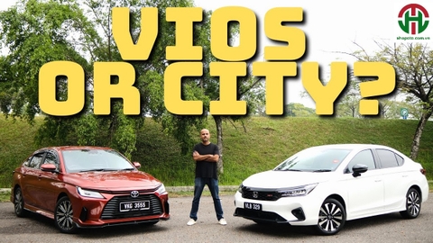 So sánh Honda City 2023 và Toyota Vios 2023