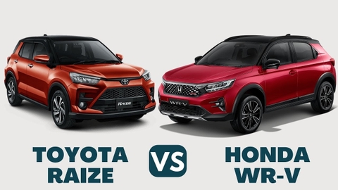 So sánh Honda WR-V 2024 Với Kia Sonet Và Toyota Raize