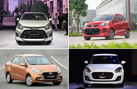 Suzuki Swift, Toyota Wigo, Vinfast Fadil và Kia Morning nên mua mẫu xe nào?