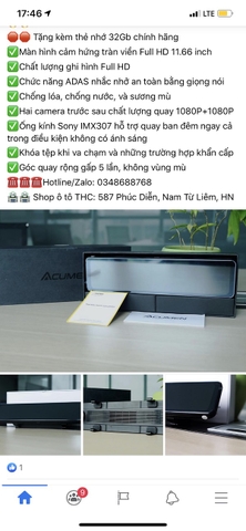 Tư vấn lắp cam hành trình kẹp gương cho khách hàng