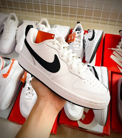 Giày Nike Court Borough Low 2 - BQ5448-104 - Trắng đen