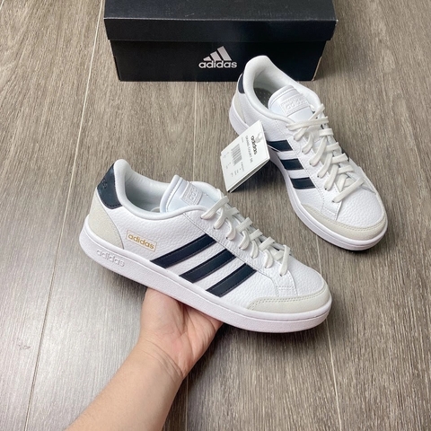 giày adidas grandcourt SE U - FW3277 - Trắng đen