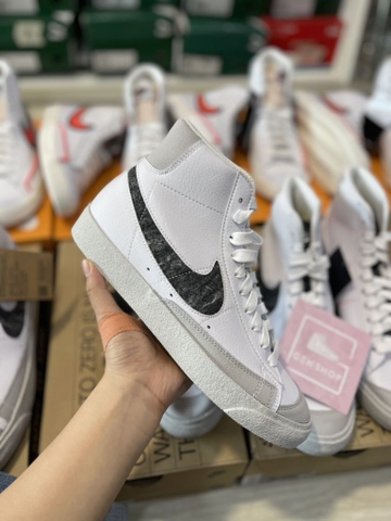 Giày Nike Blazer - CW6726100 - Swoosh Xám