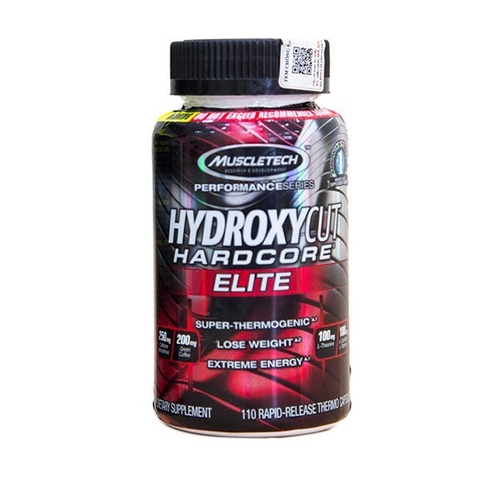 Viên Uống Đốt Mỡ Giảm Cân MuscleTech Hydroxycut Hardcore Elite 110 Viên