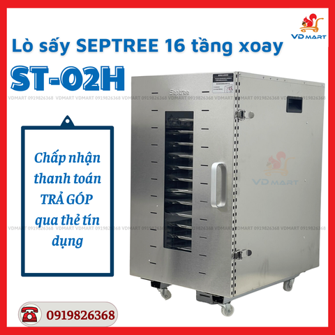 Lò sấy 16 tầng xoay Septree