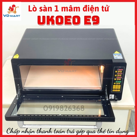 Lò nướng Ukoeo sàn đá điện tử E9 khoang lò