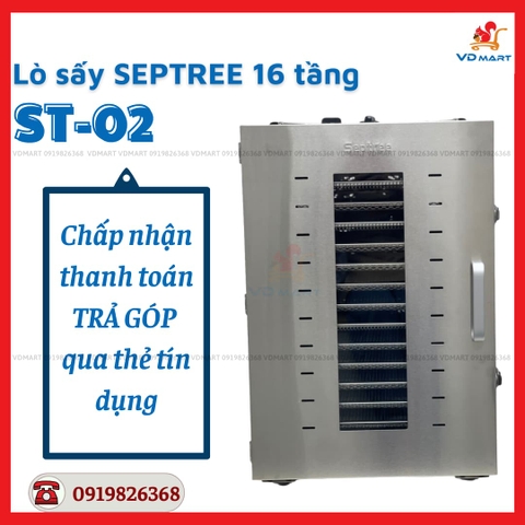 Lò sấy 16 tầng Septree