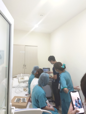 HOÀNG MINH MED LẮP ĐẶT MONITOR THEO DÕI SẢN KHOA TẠI BỆNH VIỆN ĐA KHOA BẢO SƠN 2 - HÀ NỘI
