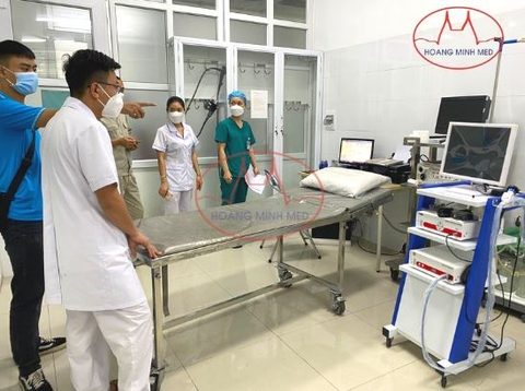 Hoàng Minh Med Bàn Giao Hệ Thống Nội Soi Tiết Niệu Tại Bệnh Viện Đa Khoa Huyện Thủy Nguyên