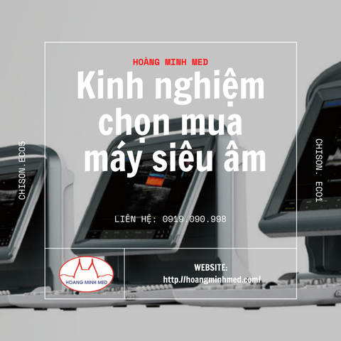 KINH NGHIỆM CHỌN MUA MÁY SIÊU ÂM CHO PHÒNG KHÁM