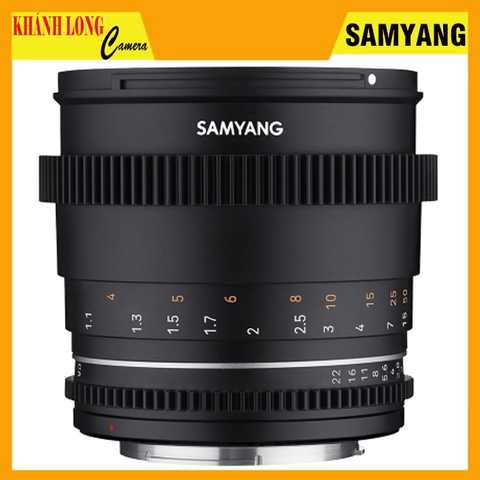 Samyang VDSLR 85mm T1.5 MK2 - chính hãng