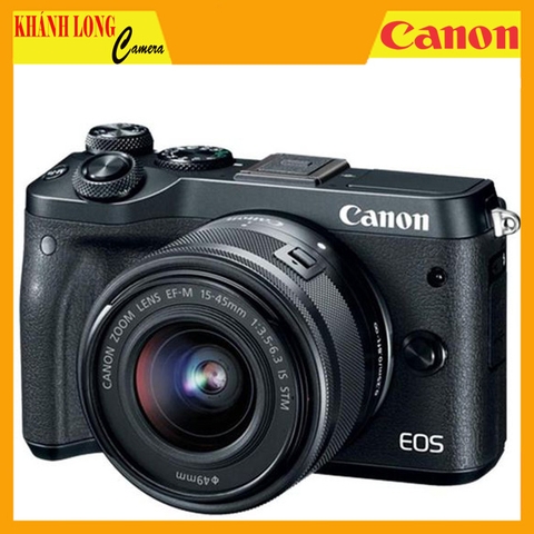 Canon M6+15-45mm - Mới 95%