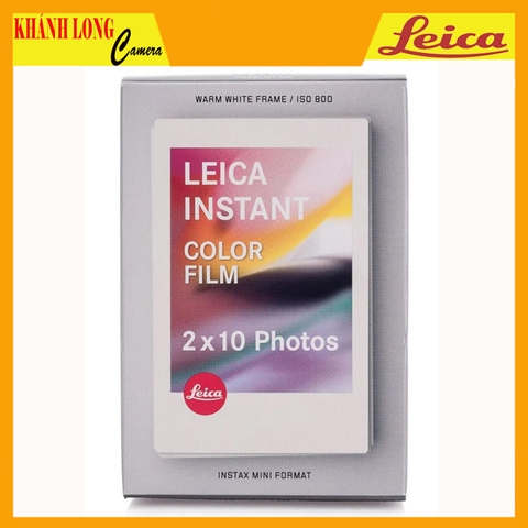Film màu cho Leica Sofort (2x10 tấm) - Leica Instant Color Film 2x10