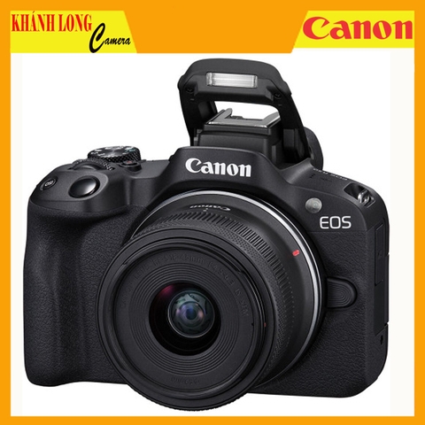 Canon EOS R50 (Black) + Lens RF-S 18-45mm - Chính Hãng CMV